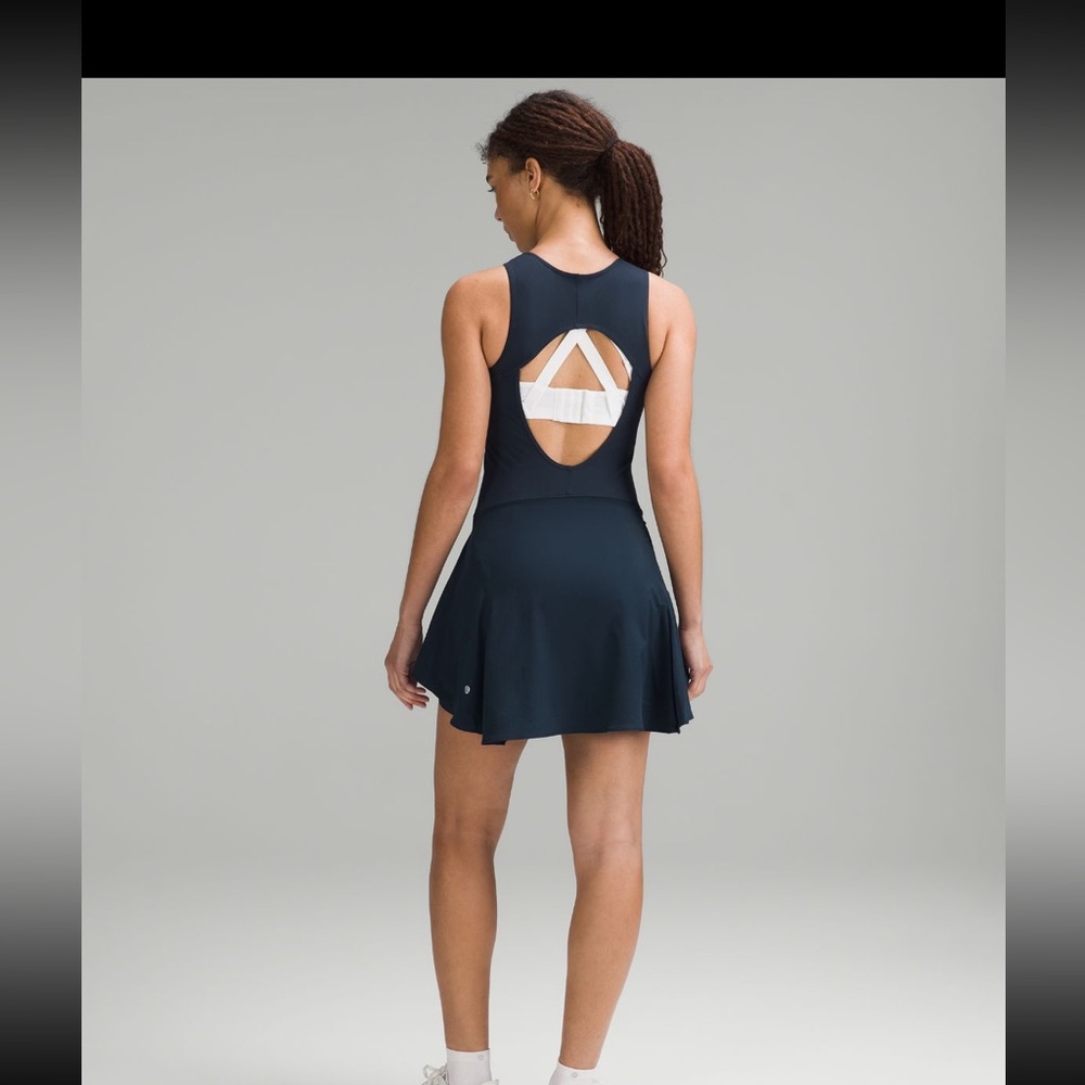 Lululemon Everlux Short Lined Tennis Tank Dress 6" - Picture 3 of 10